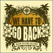We Have To Go Back T Shirt inspired by the TV Show Lost