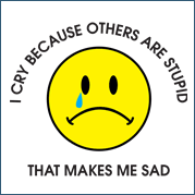 stupid people make me sad Tee