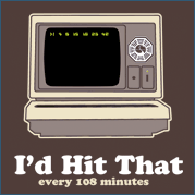 I'd Hit That every 108 minutes T Shirt inspired by the TV Show Lost