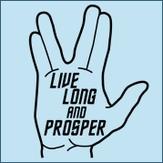 Live Long and Prosper T-Shirt inspired by Star Trek